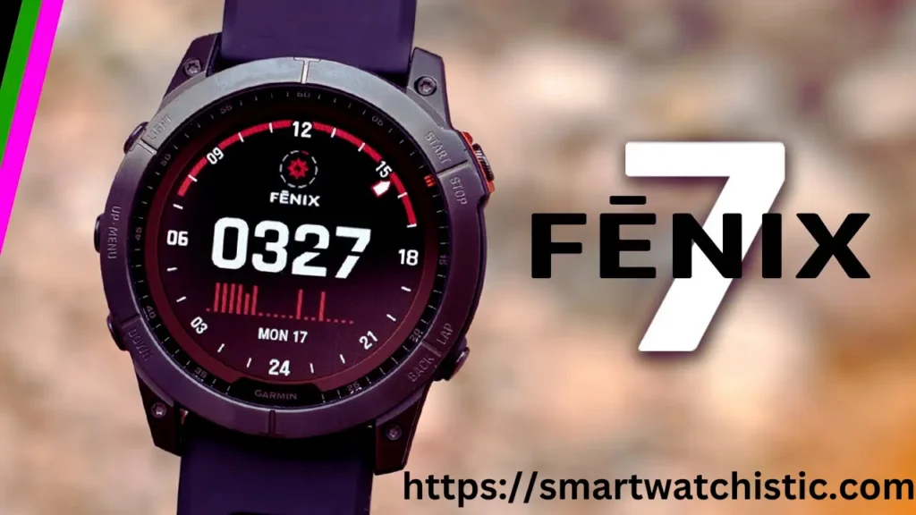 Garmin Fenix 7 Solar Smartwatch