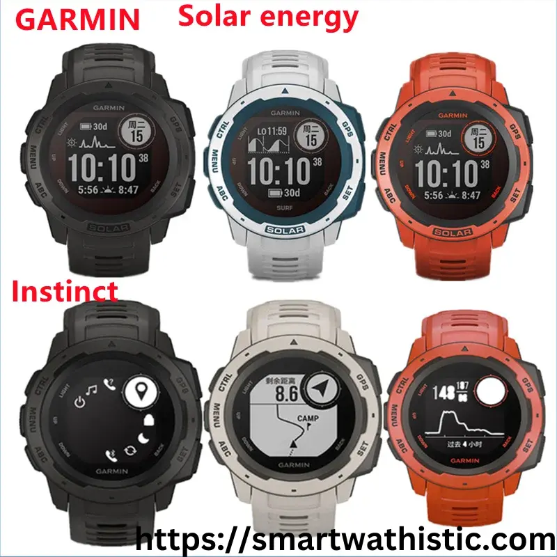  Garmin Instinct Rugged Outdoor Watch with GPS